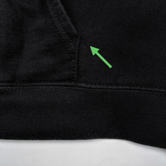 Rare Y2K Vintage Glitter It's Happy Bunny Hoodie Sweatshirt Grunge Jim Benton - Picture 15 of 16